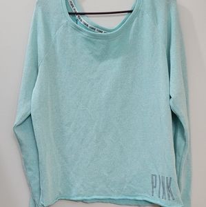 Pink brand Light blue lightweight sweater